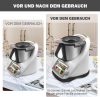 Thermomix TM6 TM5 Csúszódeszka - Akril Fekete Konyhai Kiegészítő