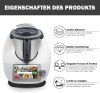 Thermomix TM6 TM5 Csúszódeszka - Akril Fekete Konyhai Kiegészítő
