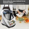 Thermomix TM6 TM5 Csúszódeszka - Akril Fekete Konyhai Kiegészítő