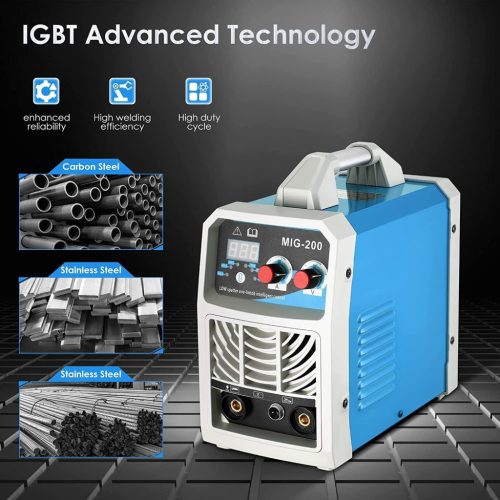 MIG-200 Inverteres Hegesztőgép 3 az 1-ben (Kék)