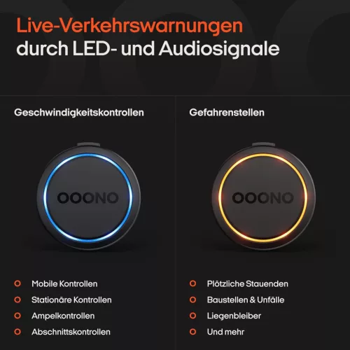 OOONO CO-Driver NO2 Navigációs Segéd és Sebességfigyelő Rendszer 2024