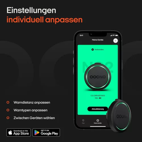 OOONO CO-Driver NO2 Navigációs Segéd és Sebességfigyelő Rendszer 2024