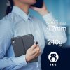 HOU iPad Mini 6 Vékony Bluetooth Billentyűzet Tok - Fekete