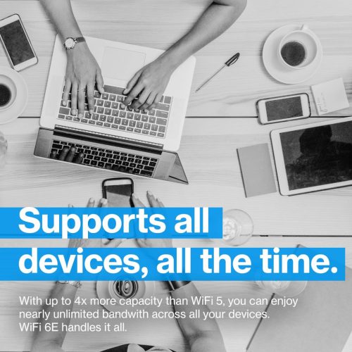 Linksys Velop Pro 6E Tri-Band Mesh Rendszer 5.4 Gbps