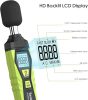 Tadeto digitális zajszintmérő – 30–130 dB mérési tartomány, A/C súlyozás, háttérvilágításos LCD kijelző