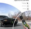 Tadeto digitális zajszintmérő – 30–130 dB mérési tartomány, A/C súlyozás, háttérvilágításos LCD kijelző