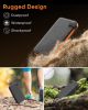 Trekstone Powerbank P8-TS-PBSP, 16000mAh, Napelemes, Fekete-Zöld