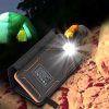 Trekstone Powerbank P8-TS-PBSP, 16000mAh, Napelemes, Fekete-Zöld