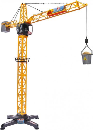 Dickie Toys 100 cm-es óriás daru játék, sárga