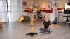 Dickie Toys 100 cm-es óriás daru játék, sárga