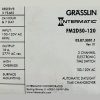 Grasslin FM2D50 Intermatic Digitális Kétáramkörös Időkapcsoló 100-120V