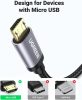 UGREEN Micro USB Kábel 2A - Gyors Töltés és Adatátvitel (2m)