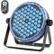 ZonQoonz ZQ01638 RGBW LED Stage Light, 60x2W, 180W, AC 240V, DMX 8CH, Sound Activated, Remote Control, Auto Mód, Strobe, Állvány, Fekete