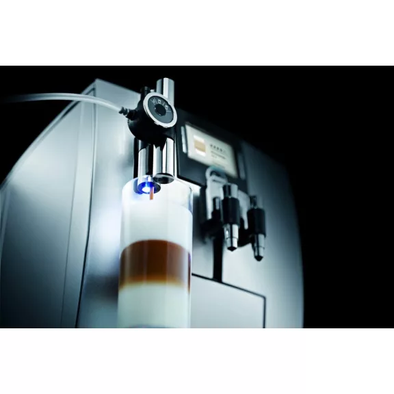 JURA IMPRESSA J9.3 One Touch TFT AROMA+ Automata Kávéfőző, 1450 W, 2,1 L, 250 g, 15 bar, Aroma+ Őrlő, TFT Kijelző, Cappuccino, Latte Macchiato, Brilliantsilver JURA IMPRESSA J9.3 One Touch TFT AROMA+ Automata Kávéfőző, 1450 W, 2,1 L, 250 g, 15 bar, Aroma+ Őrlő, TFT Kijelző, Cappuccino, Latte Macchiato, Brilliantsilver
