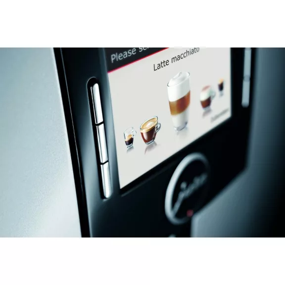 JURA IMPRESSA J9.3 One Touch TFT AROMA+ Automata Kávéfőző, 1450 W, 2,1 L, 250 g, 15 bar, Aroma+ Őrlő, TFT Kijelző, Cappuccino, Latte Macchiato, Brilliantsilver JURA IMPRESSA J9.3 One Touch TFT AROMA+ Automata Kávéfőző, 1450 W, 2,1 L, 250 g, 15 bar, Aroma+ Őrlő, TFT Kijelző, Cappuccino, Latte Macchiato, Brilliantsilver