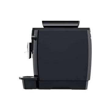   Jura WE6 Piano Black Automata Kávéfőző, 1450 W, 8 Kávékülönlegesség, P.E.P., Aroma G3 Őrlő, 3 L Víztartály, 500 g Kávébabtartály, Fekete