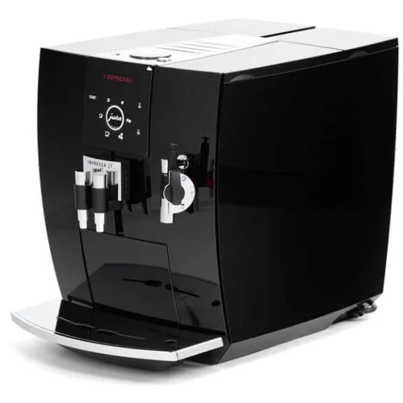Jura Impressa J7 Piano Black Automata Kávéfőző, 1450 W, Érintőképernyő, 2,1 L Víztartály, 250 g Babtartály, Öntisztítás, Energiatakarékos Mód, Fekete Jura Impressa J7 Piano Black Automata Kávéfőző, 1450 W, Érintőképernyő, 2,1 L Víztartály, 250 g Babtartály, Öntisztítás, Energiatakarékos Mód, Fekete