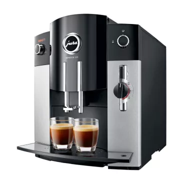   Jura IMPRESSA C55 Aroma+ Automata Kávéfőző, 1450 W, 1,9 L, 200 g, Két Kávé Egyidejű Készítése, Automatikus Tisztítás, Vízkőtelenítés