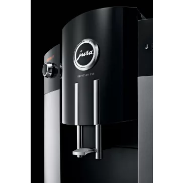   Jura IMPRESSA C55 Aroma+ Automata Kávéfőző, 1450 W, 1,9 L, 200 g, Két Kávé Egyidejű Készítése, Automatikus Tisztítás, Vízkőtelenítés
