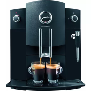   Jura Impressa C5 13531 Automata Kávéfőző, 1450 W, 470 ml, 6 Fokozatú Kúpos Acél Őrlő, 5–16 g Főzőkamra, Fekete