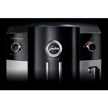   Jura Impressa C55 Aroma+ Automata Kávéfőző, 4 Fokozatú Őrlésmennyiség, Állítható Őrlésfinomság, Előáztatás, Tisztítás, Vízkőtelenítés
