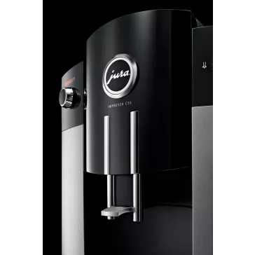  Jura Impressa C55 Aroma+ Automata Kávéfőző, 4 Fokozatú Őrlésmennyiség, Állítható Őrlésfinomság, Előáztatás, Tisztítás, Vízkőtelenítés
