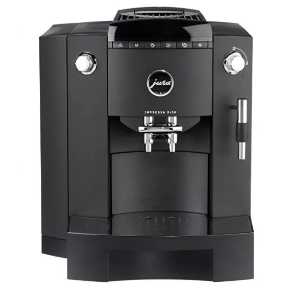 Jura IMPRESSA XF50 Automata Kávéfőző, Eszpresszógép, 1450 W, 1,5 MPa, 200 g Kávétartály, Daráló, Tejhabosító, Digitális Kijelző Jura IMPRESSA XF50 Automata Kávéfőző, Eszpresszógép, 1450 W, 1,5 MPa, 200 g Kávétartály, Daráló, Tejhabosító, Digitális Kijelző