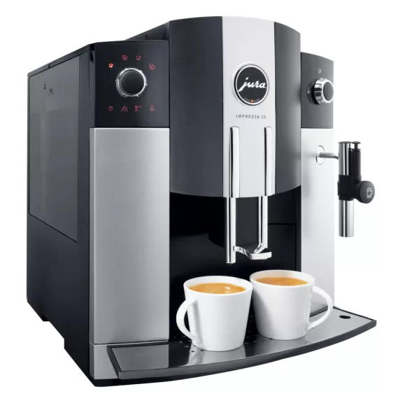 Jura Impressa C5 13306R Automata Kávéfőző, PianoBlack, 1450 W, 1,5 MPa, ThermoBlock, 6 Fokozatú Acél Őrlő, 1,9 L, 200 g, Fekete Jura Impressa C5 13306R Automata Kávéfőző, PianoBlack, 1450 W, 1,5 MPa, ThermoBlock, 6 Fokozatú Acél Őrlő, 1,9 L, 200 g, Fekete
