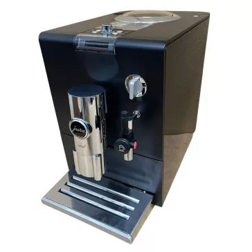   Jura ENA 8 Full Ristretto Black Automata Kávéfőző, 1450 W, 1,1 L, 125 g, One-Touch Cappuccino és Latte Macchiato, CLARIS, Svájci FUST Exkluzív Kiadás, Full Fekete