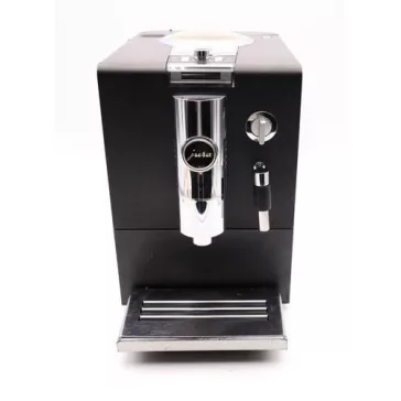   Jura ENA 8 Full Ristretto Black Automata Kávéfőző, 1450 W, 1,1 L, 125 g, One-Touch Cappuccino és Latte Macchiato, CLARIS, Svájci FUST Exkluzív Kiadás, Full Fekete