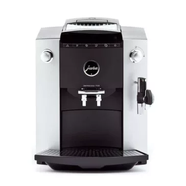   JURA Impressa F50 Automata Kávéfőző, Kúpos Őrlő, 4 Programozható Gomb, 1450 W, 1,9 L Víztartály, 200 g Babtartály, 15 bar, Platina
