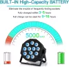 HOLDLAMP 36W Újratölthető RGBW LED Színpadi Fény