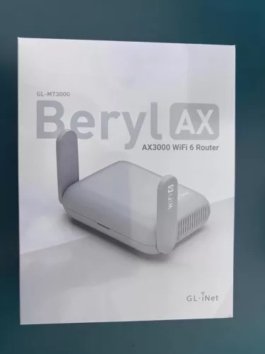 GL.iNet Beryl AX GL-MT3000 Wi-Fi 6 Router, AX3000, 574Mbps 2