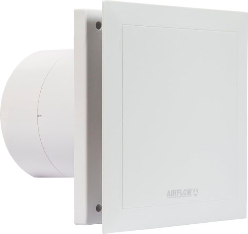 Airflow QT120T Kiváló Csendes Ventilátor, 2 Sebesség, Automatikus Indítás, Időzítő, 120mm, 32 dB, 47 L/s