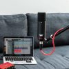 Focusrite Scarlett CM25 MkIII Kondenzátor Mikrofon, Kardioid, Stúdió Minőség, 20 Hz–20 kHz, -36 dB Érzékenység, 200 Ω, 48 V Fantomtáp, 3 m XLR Kábel, Fekete