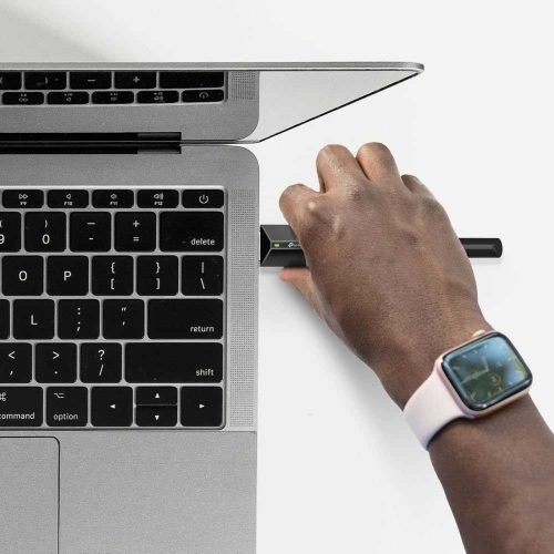 TP-Link UB500 Plus USB Bluetooth Adapter, Bluetooth 5.3, PC És Laptop, Windows 11/10/8.1/7, 7 Eszköz, Állítható Antenna, Fekete