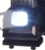 Amazon Basics AC010178C Hordozható Digitális Kompresszor, 12V, Két Hengeres, 8,3bar, 60 L/perc, 50 L Kapacitás, LED Fény, Auto Kikapcsolás, 5 m Tömlő, Akkucsipesz, Táska, Fekete Piros