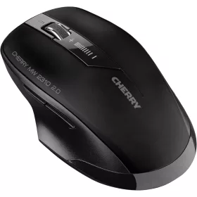   CHERRY MW 2310 2.0 Vezeték Nélküli Egér, 2,4 GHz RF, 10 m Hatótáv, 6 Gomb, Optikai Szenzor, 1000-2400 DPI, USB Nano Vevő, Kétkezes, Fekete