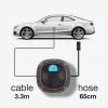 Ring Eono Essentials 2018 Digitális Autógumi Kompresszor, Előre Beállítható Nyomás, 12V, LED Fény, 60cm Tömlő, 3,3m Kábel, Fekete