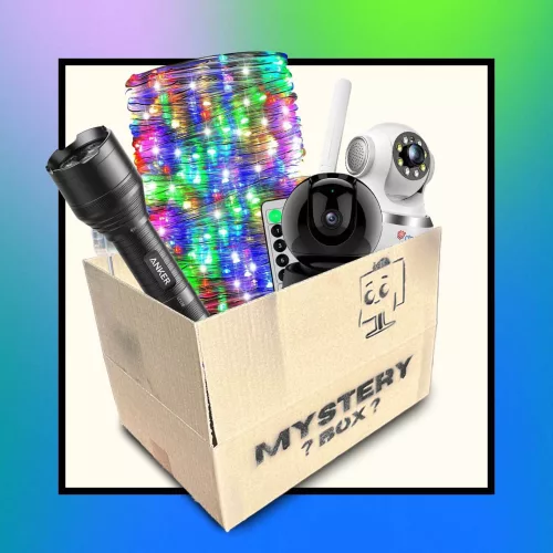 Elektronikai Mystery Box - 4-6 Termékkel