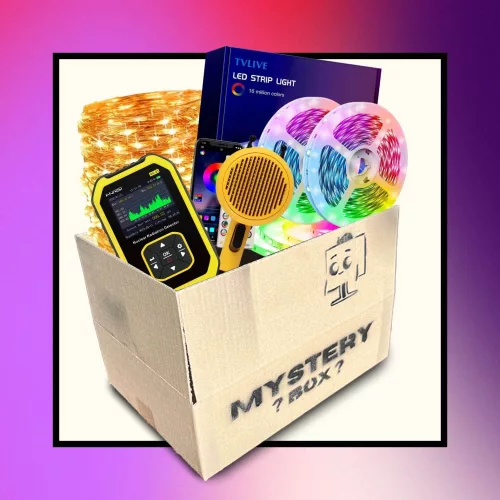 Elektronikai Mystery Box - 6-8 Termékkel