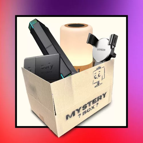 Elektronikai Mystery Box - 6-8 Termékkel