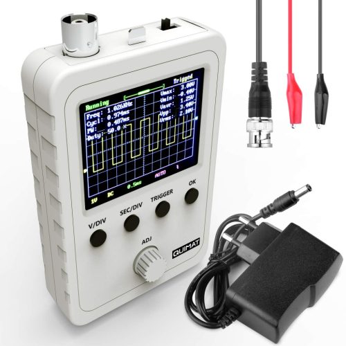 Quimat 2.4 hüvelykes TFT digitális oszcilloszkóp készlet