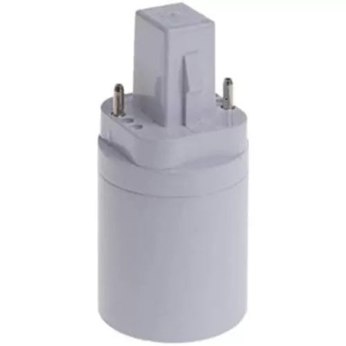 IIVVERR G24 - E27 Fénykibocsátó Aljzat Konverter Adapter, 10 darabos csomag