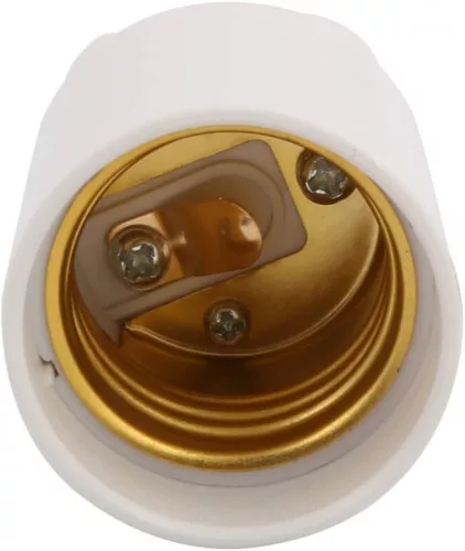 IIVVERR G24 - E27 Fénykibocsátó Aljzat Konverter Adapter, 10 darabos csomag