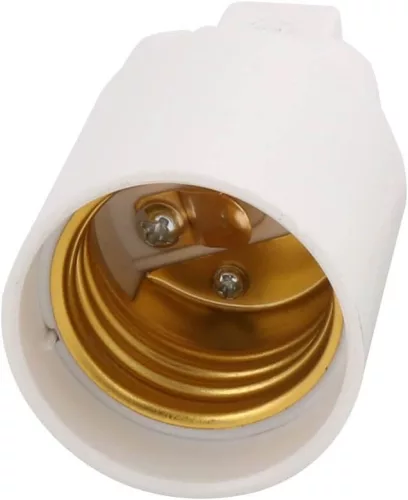 IIVVERR G24 - E27 Fénykibocsátó Aljzat Konverter Adapter, 10 darabos csomag