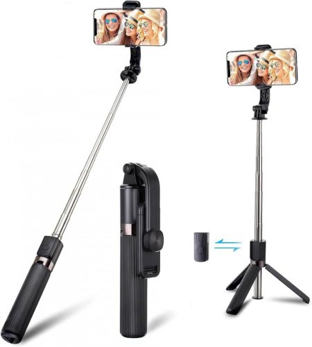 Jparr 3 az 1-ben Bluetooth Selfie Bot Tripod Távirányítóval