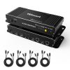 TESmart 4K HDMI KVM Switch 2 az 1-ben USB porttal
