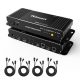TESmart 4K HDMI KVM Switch 2 az 1-ben USB porttal