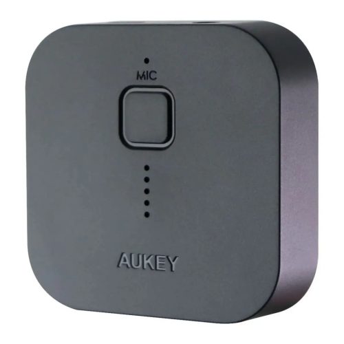 AUKEY BR-C1 Bluetooth Vevő, Zenelejátszás és Kihangosító Hívásokhoz, Hifihez, 3.5mm Jack